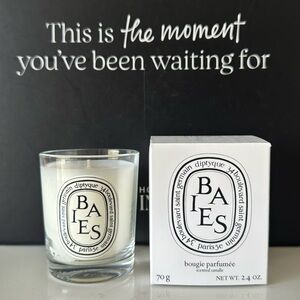 Diptyque Baies travel candle NEW